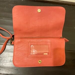 Coral Leather Women's Bag